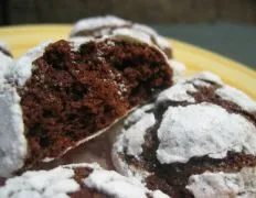 Chocolate Snowflake Cookies