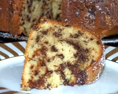 Chocolate Sour Cream Coffee Cake