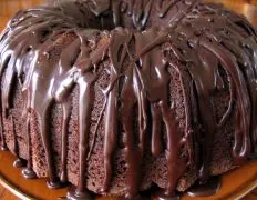 Chocolate Tunnel Fudge Cake