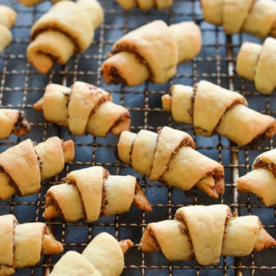 Chocolate Walnut Rugelach