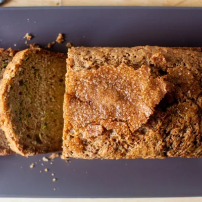 Chocolate Zucchini Bread With Nuts