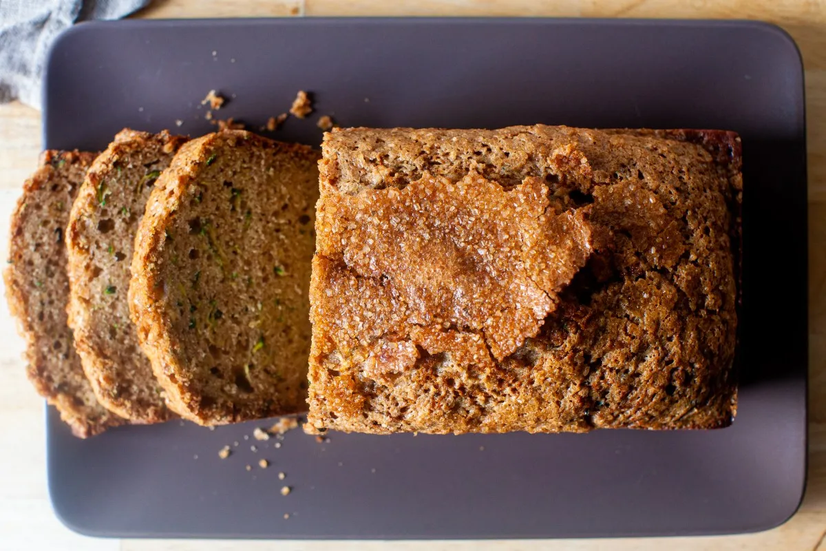 Chocolate Zucchini Bread With Nuts