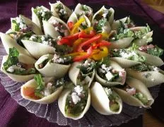 Chopped Salad Appetizer Shells