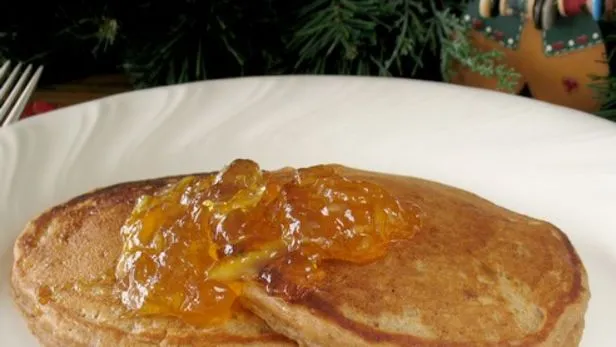 Christmas Gingerbread Pancakes