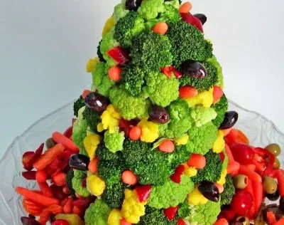 Christmas Tree Edible Centerpiece