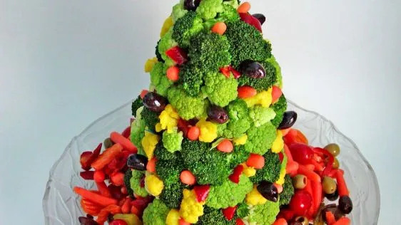 Christmas Tree Edible Centerpiece