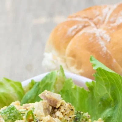 Cilantro Curry Chicken Salad