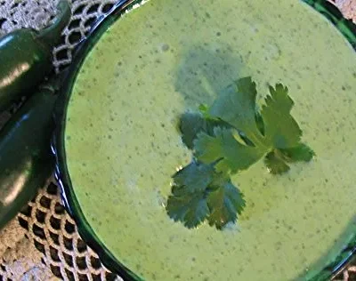 Cilantro Lime Cream Sauce