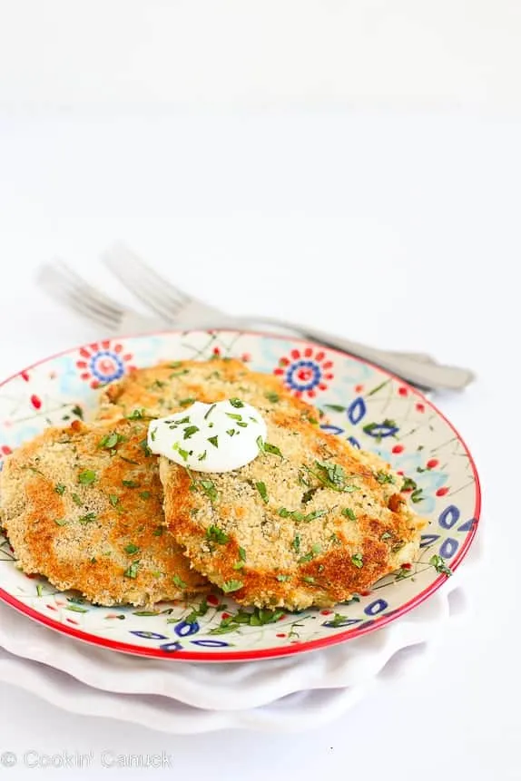 Cilantro Mashed Potato Pancakes