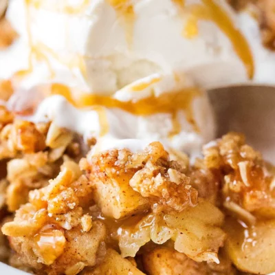 Cinnamon Apple Crisp