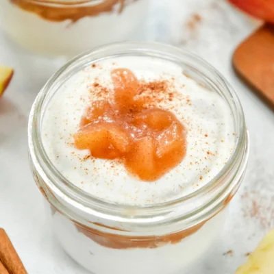 Cinnamon Apple Yogurt Bowls