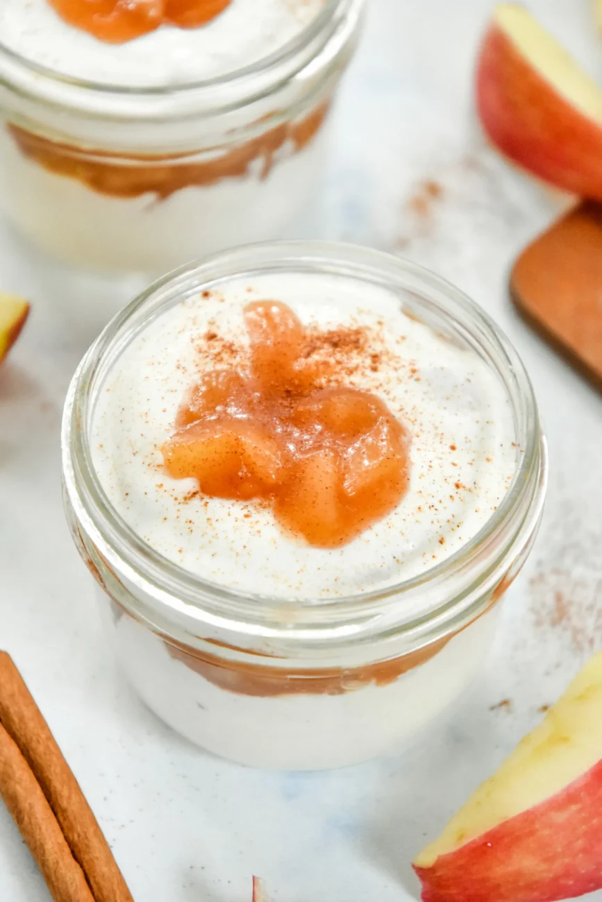 Cinnamon Apple Yogurt Bowls