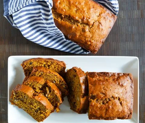 Cinnamon Pumpkin Banana Bread