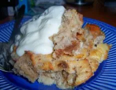 Cinnamon Raisin Bread Pudding