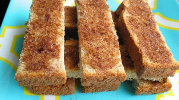 Cinnamon Sugar Toast Strips