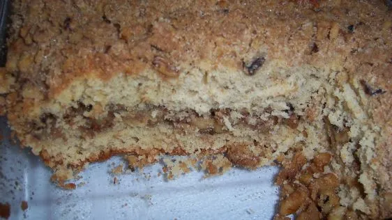 Cinnamon Walnut Streusel Coffee Cake Recipe