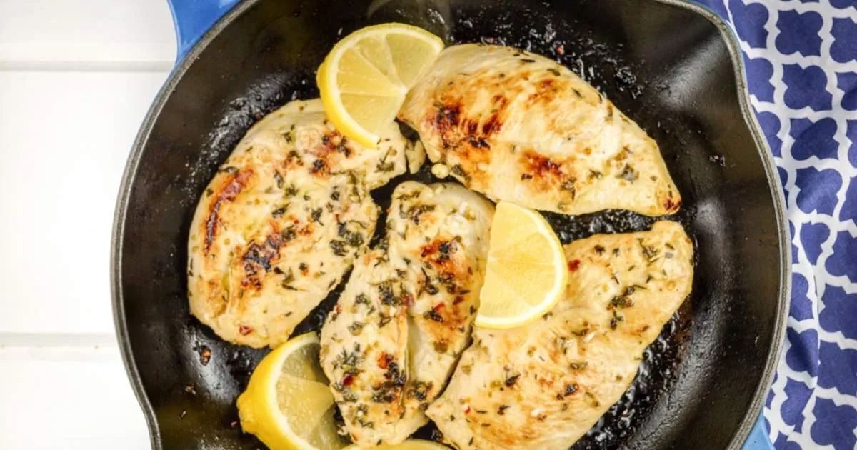 Citrus Chicken With Oregano