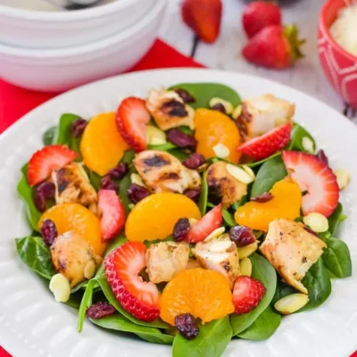 Citrus-Infused Strawberry Chicken Salad Recipe