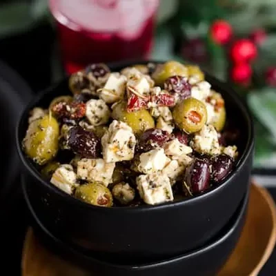 Citrus Marinated Feta And Olives