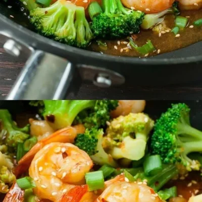 Cl Sichuan Shrimp Stir Fry With Broccoli Or