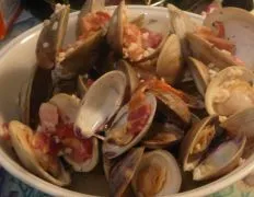 Clams In Garlic & White Wine