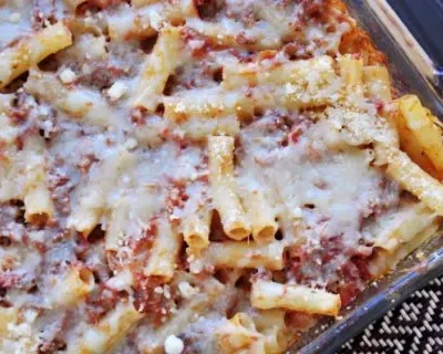 Classic Baked Ziti