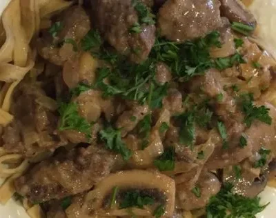 Classic Beef Stroganoff