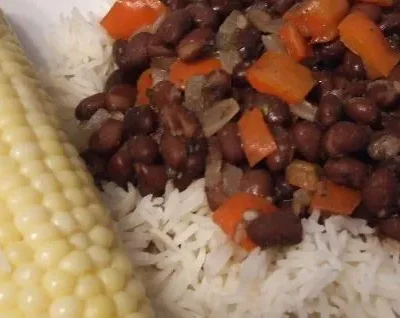 Classic Black Beans And Rice