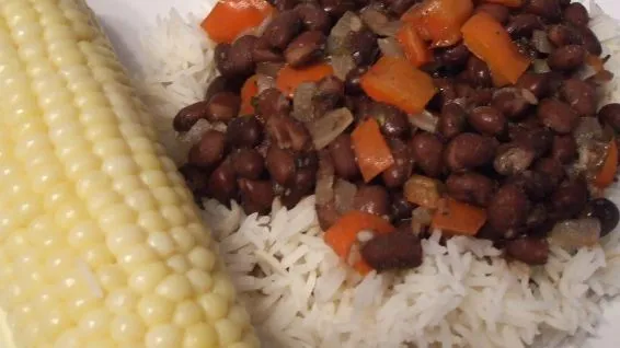 Classic Black Beans And Rice