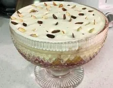 Classic British Layered Trifle Dessert Recipe