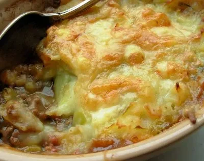 Classic Cheesy Cottage Pie Recipe - English Comfort Food Revamped