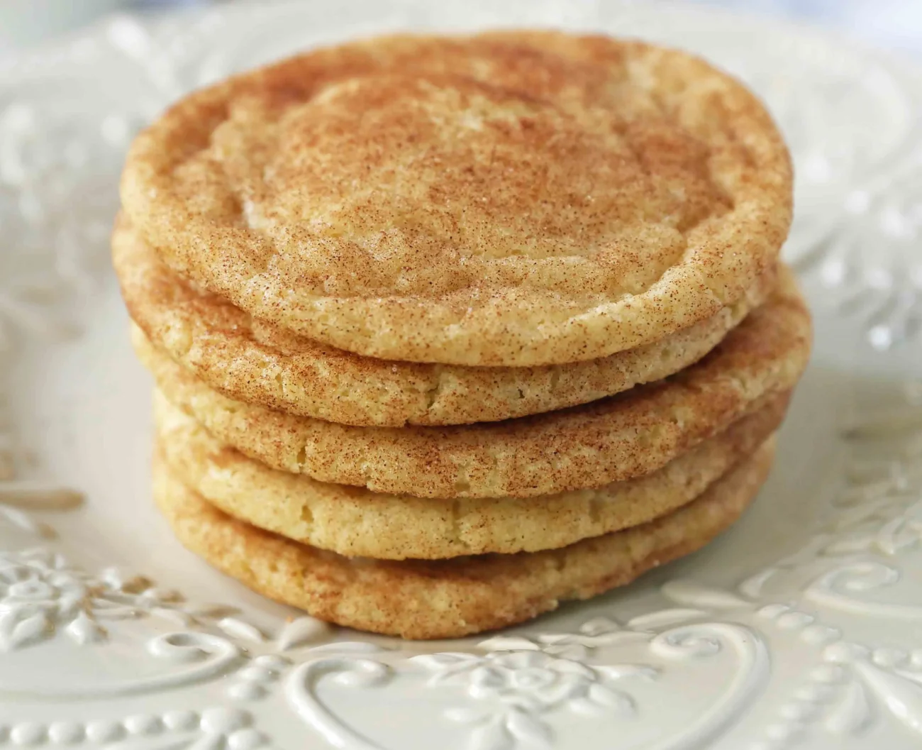 Classic Cinnamon Sugar Snickerdoodle Cookies Recipe