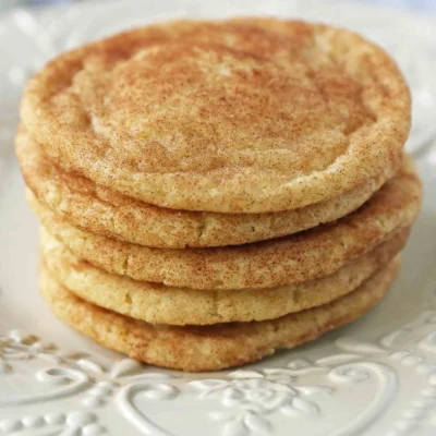 Classic Cinnamon Sugar Snickerdoodle Cookies Recipe