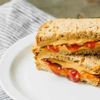 Classic Peanut Butter And Jelly Sandwich Reinvented