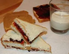 Classic Peanut Butter And Jelly Sandwich Reinvented