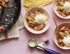 Classic Rhubarb Crisp