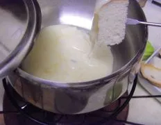 Classic Swiss Gruyere Cheese Fondue Recipe