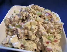 Classic Tuna Waldorf Salad With A Crunchy Twist