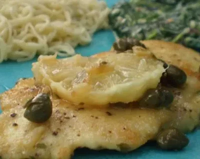 Classic Veal Or Chicken Piccata Recipe: A Versatile Italian Delight