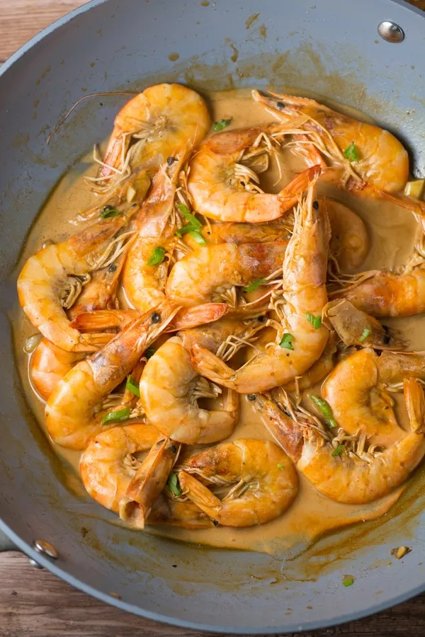 Coconut Adobo Shrimp