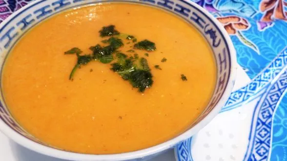 Coconut And Carrot Soup