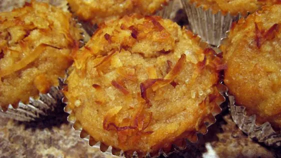 Coconut Banana Muffins