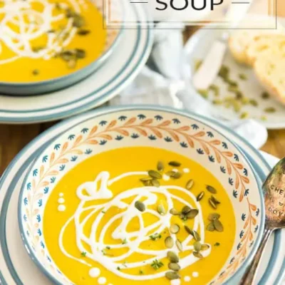 Coconut Curry Butternut Squash Soup