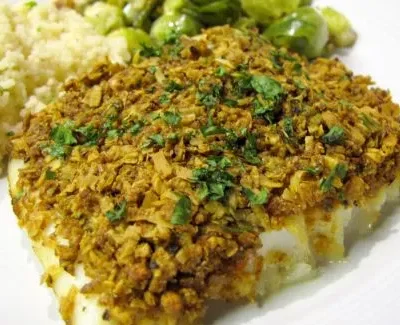 Coconut Curry Crust Fish