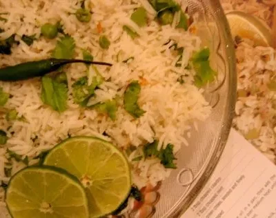 Coconut Green Herb Rice