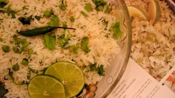 Coconut Green Herb Rice