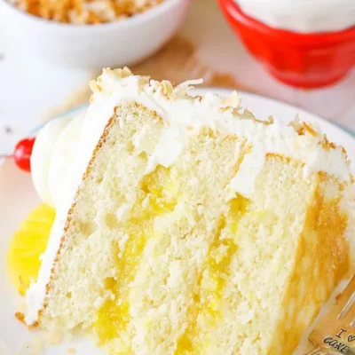 Coconut Or Pina Colada Cake