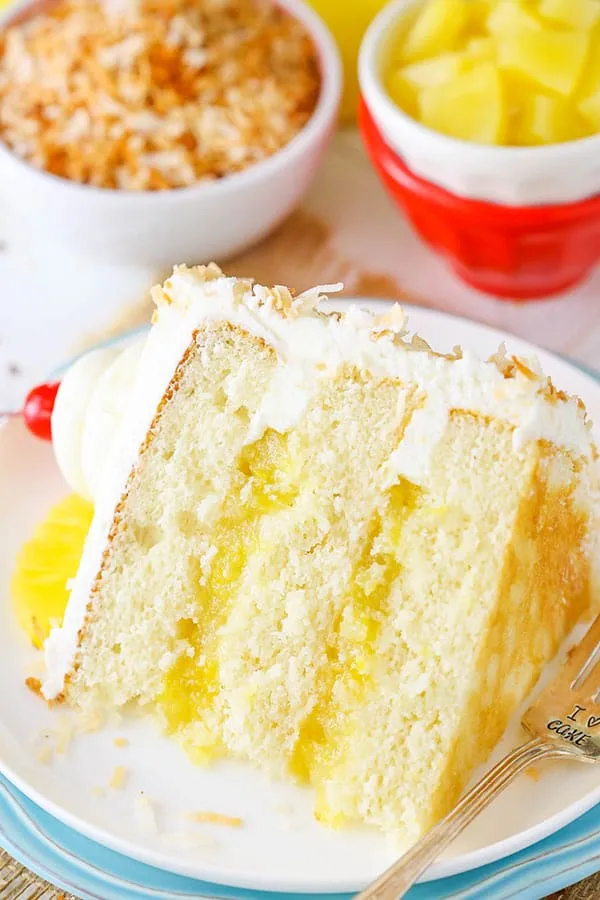 Coconut Or Pina Colada Cake