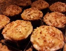 Coconut Pineapple Citrus Glazed Muffins