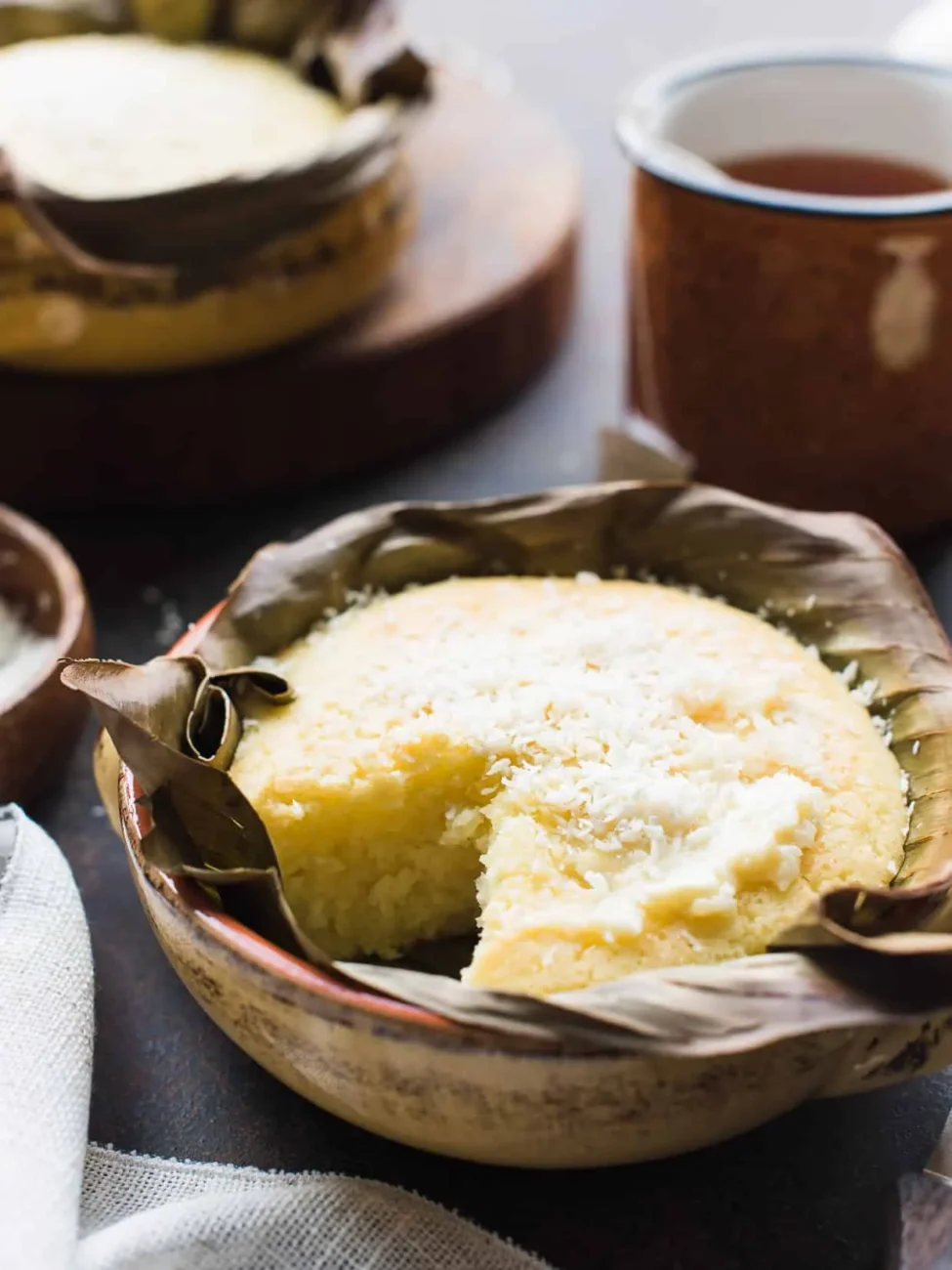 Coconut Rice Mochi Bibinka Philippines